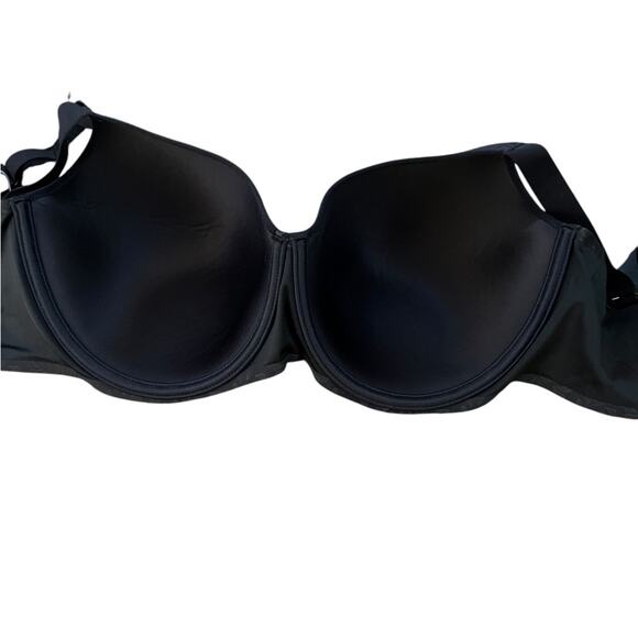 ^NWOT Chantelle C401474 C Jolie Custom Coverage Tshirt Black Bra – Sz 38DDD - Picture 10 of 12